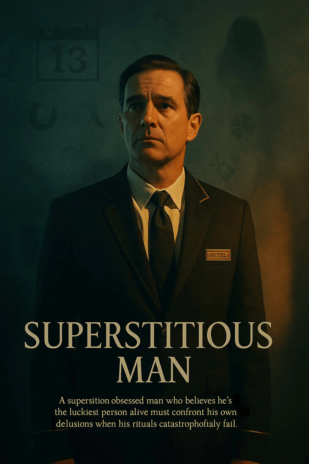 Poster Superstitious Man