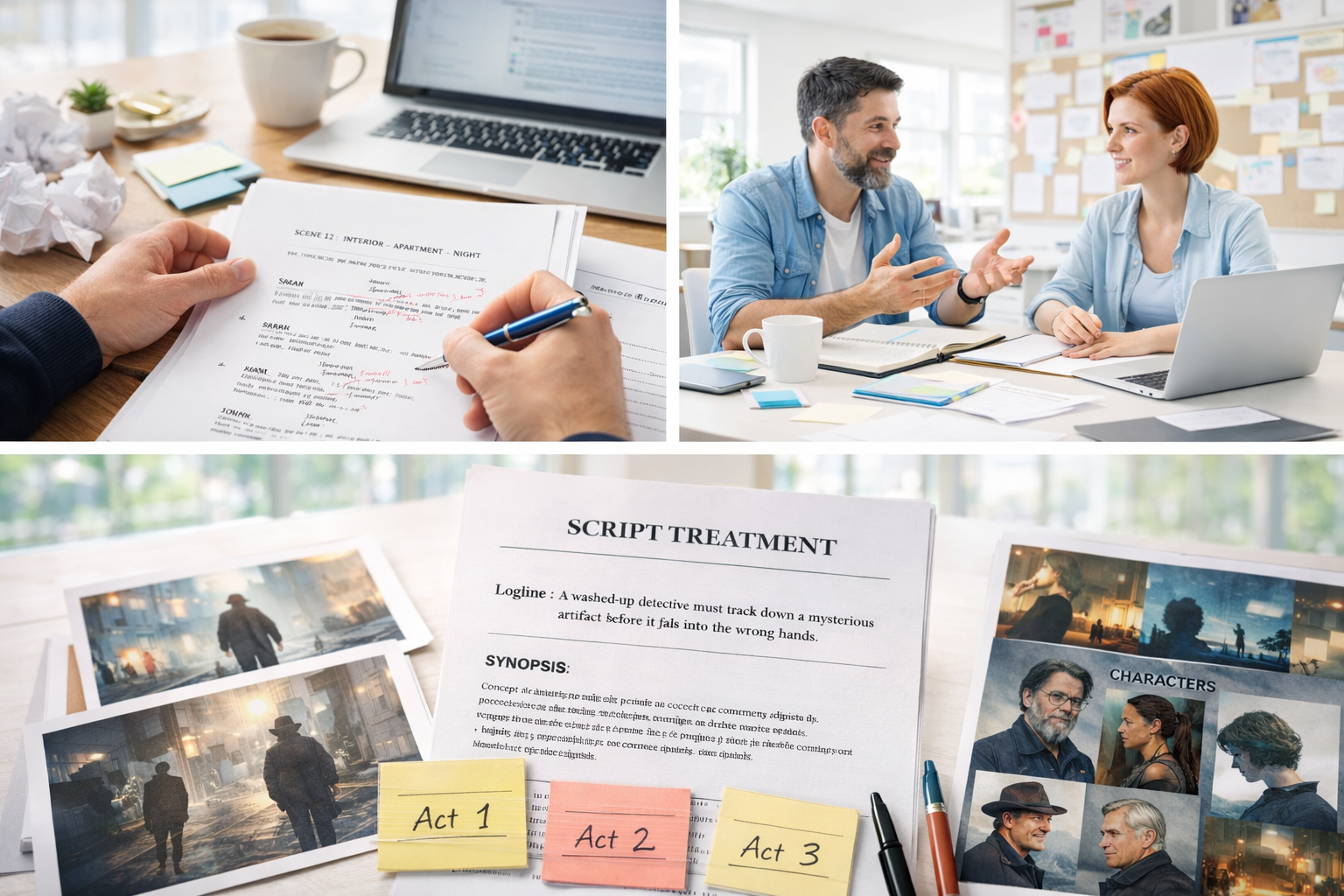 Screenplay Development Services - Professional Script Development.