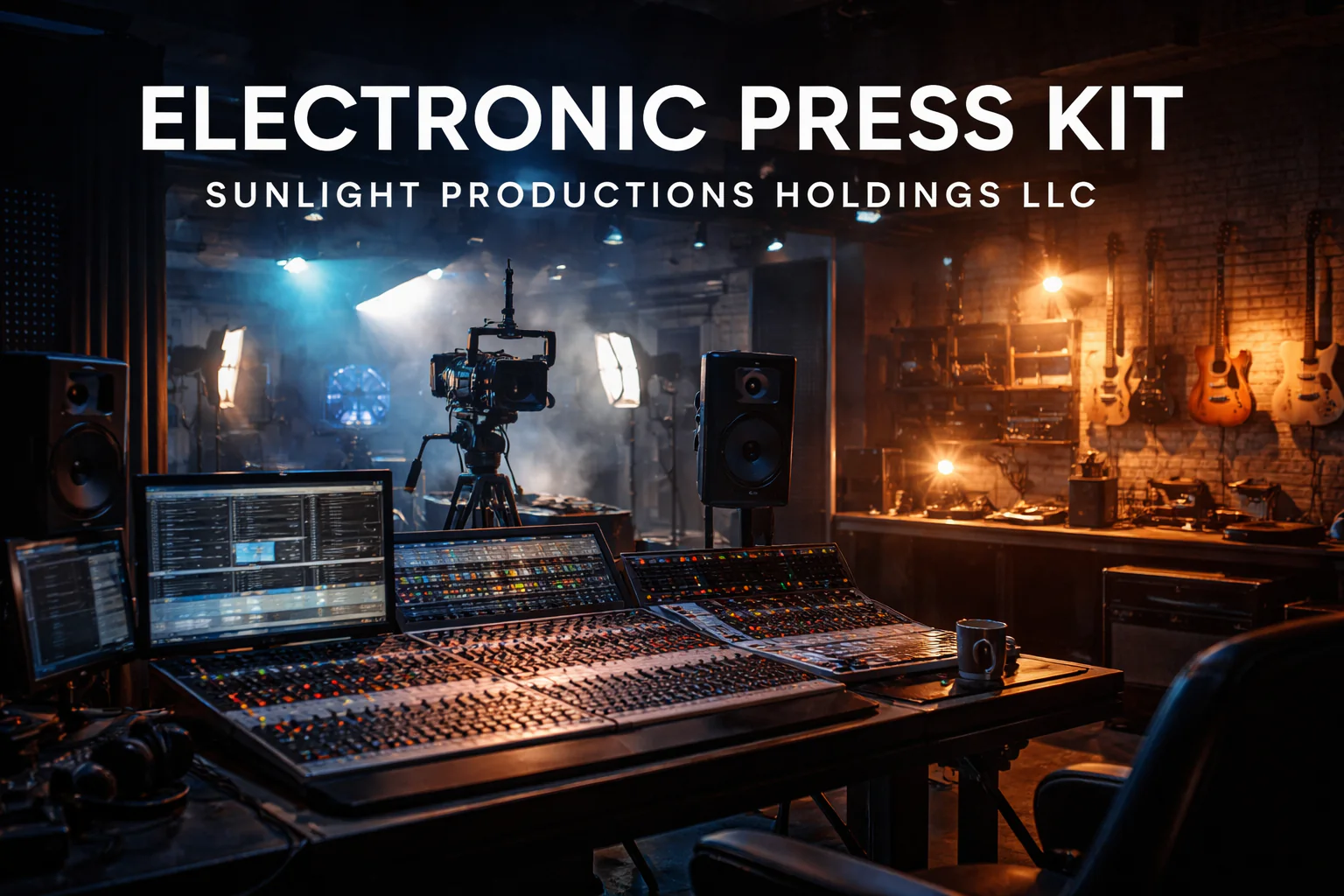 Electronic Press Kit for Sunlight Productions Holdings LLC 1 Electronic press kit for film production showing studio production and media assets.