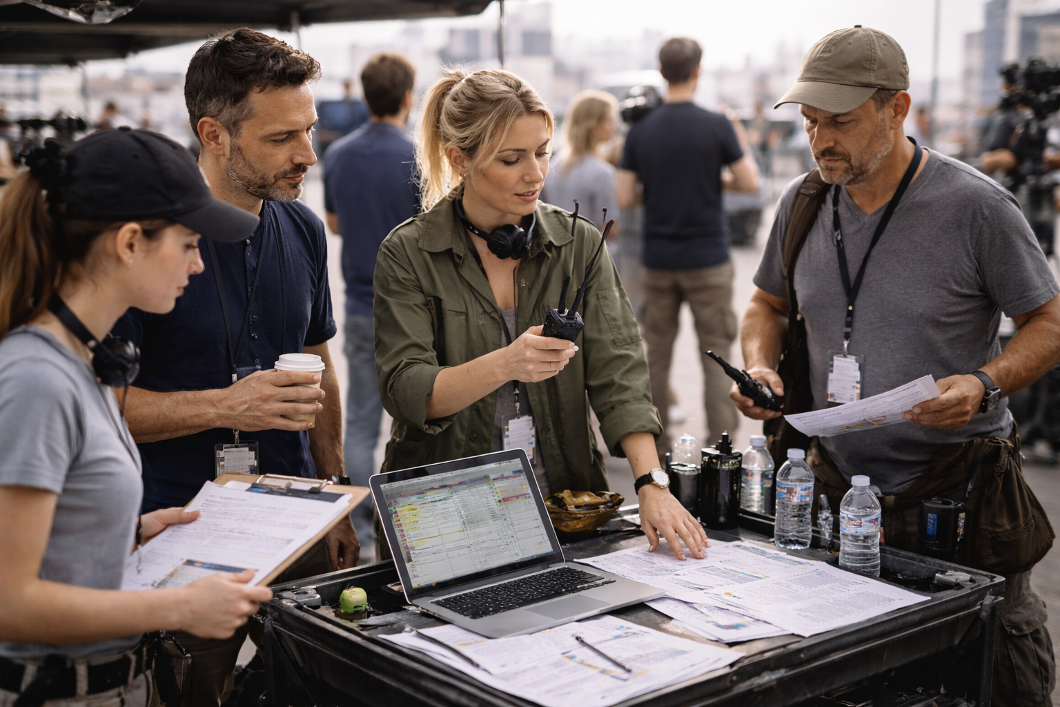 Set Operations and Production Management for Film Production Service.